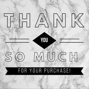 🖤🖤Thank you so much for your purchase!🖤🖤